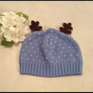 Fun infant knitted hat. Size 18M